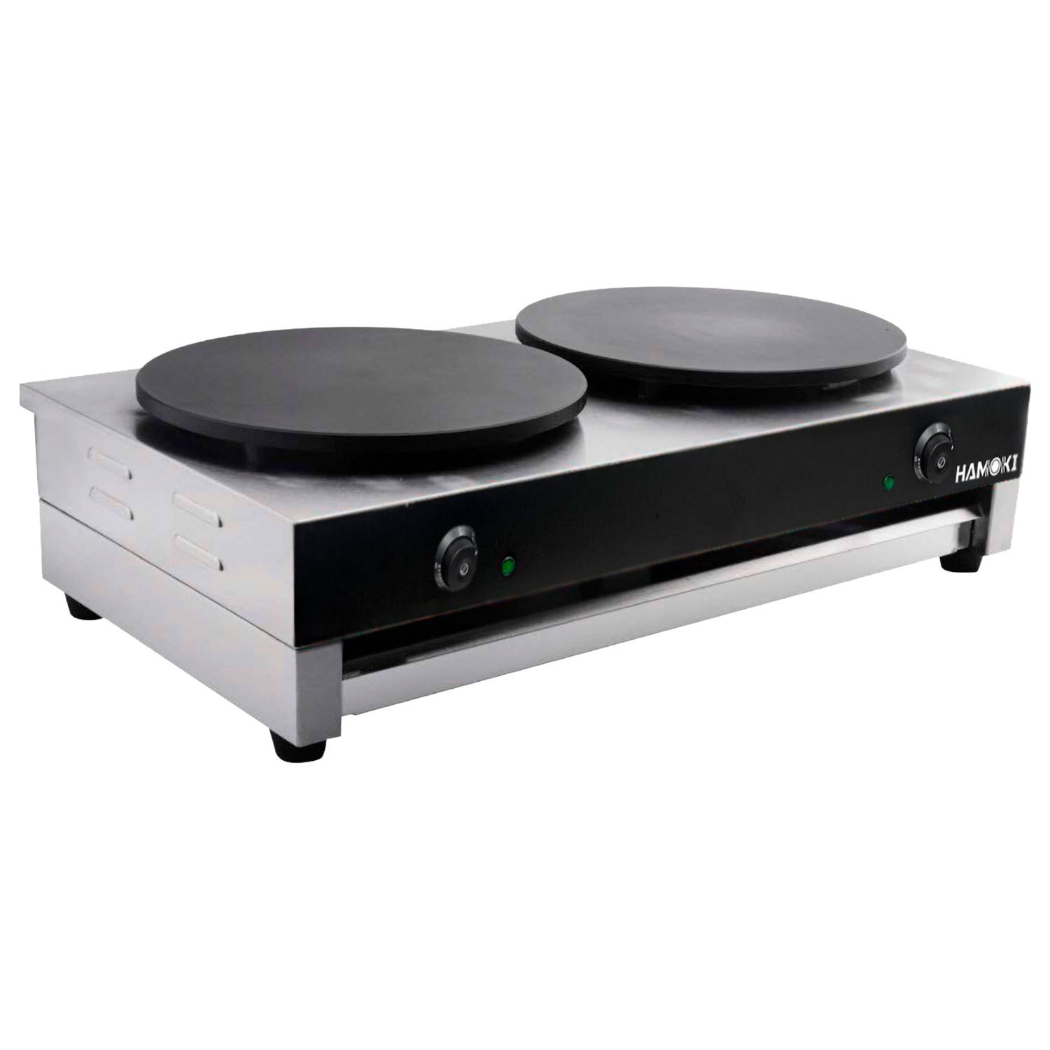 Hamoki Commercial Twin Crepe Maker 13A Plug-In Cm-2 101040 - Image 2