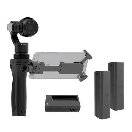 DJI Osmo Handheld 4K Camera 3-Axis Gimbal Two Extra Batteries