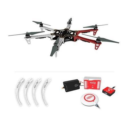 Dji F550 F550 Hexacopter Frame Kit Landing Gear For Integrated PCB