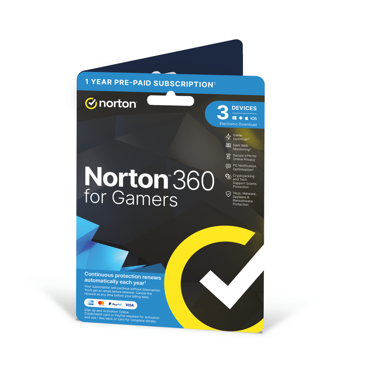 Norton Dark 360 Deluxe For Gamers 1 User 3 Device 12 Month Subscription Fre - Image 4