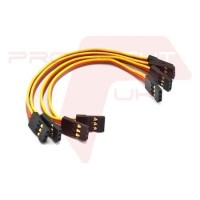 10cm Male to Male Servo Leads