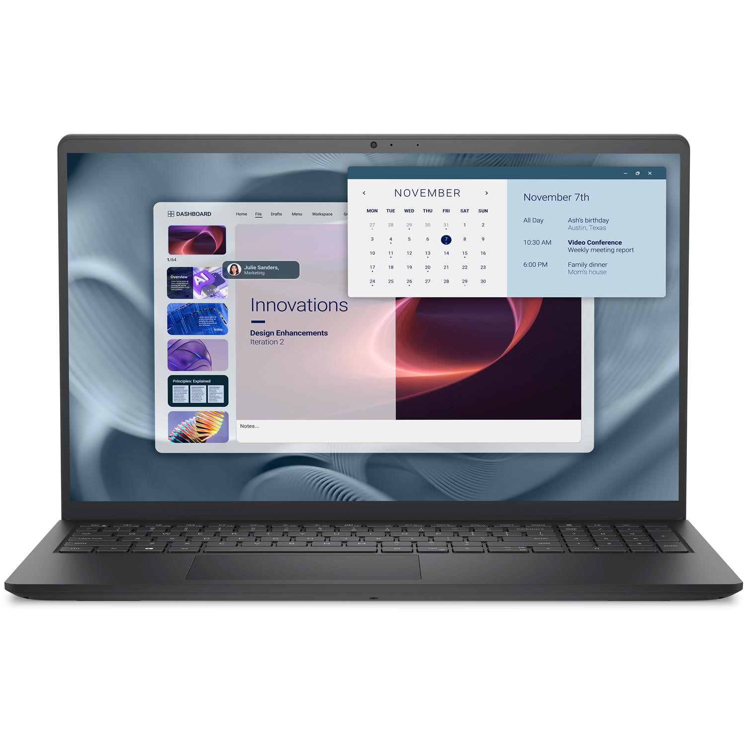 Dell Size 15 Black Pro Essential Pv15250 Intel Core 3 100U 8Gb Ram 512Gb Ssd 15.6" Windows 11 Pro Laptop - Image 9