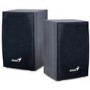 Genius SP-HF160 4 Watt USB 2.0 Wooden Speakers Black