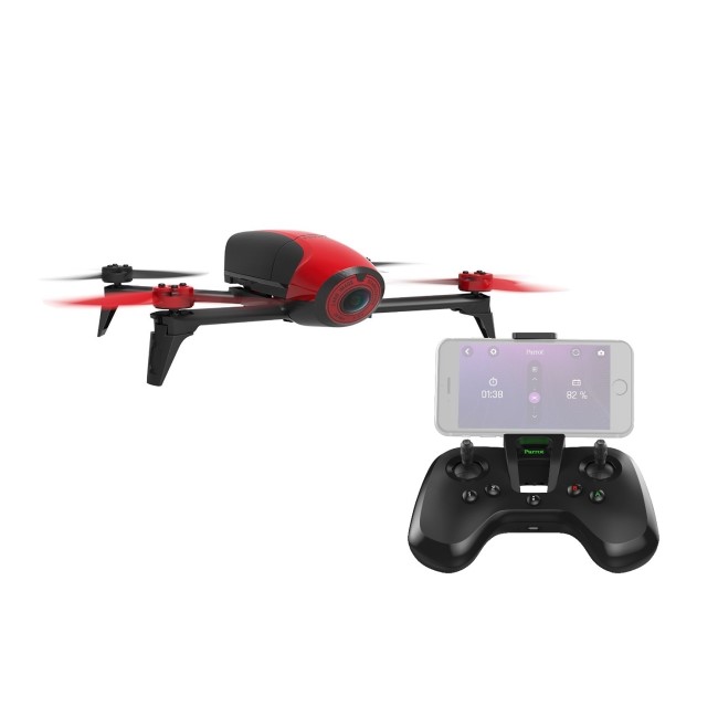 Parrot BeBop 2 HD 1080p Camera Drone In Red + FlyPad Controller