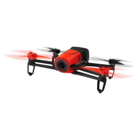 Parrot BeBop HD 1080p Camera Drone Ready To Fly In Red + SkyController