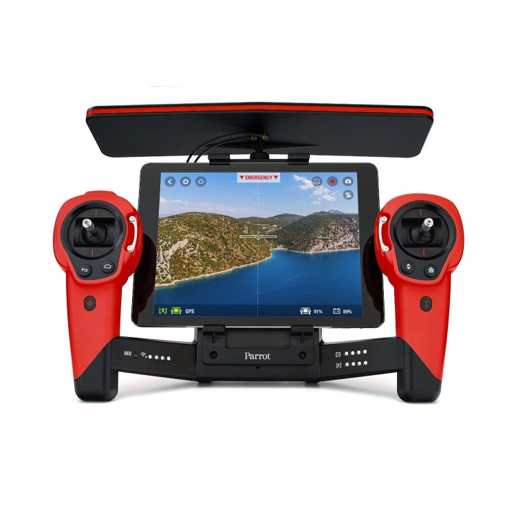 Parrot BeBop HD 1080p Camera Drone Ready To Fly In Red + SkyController