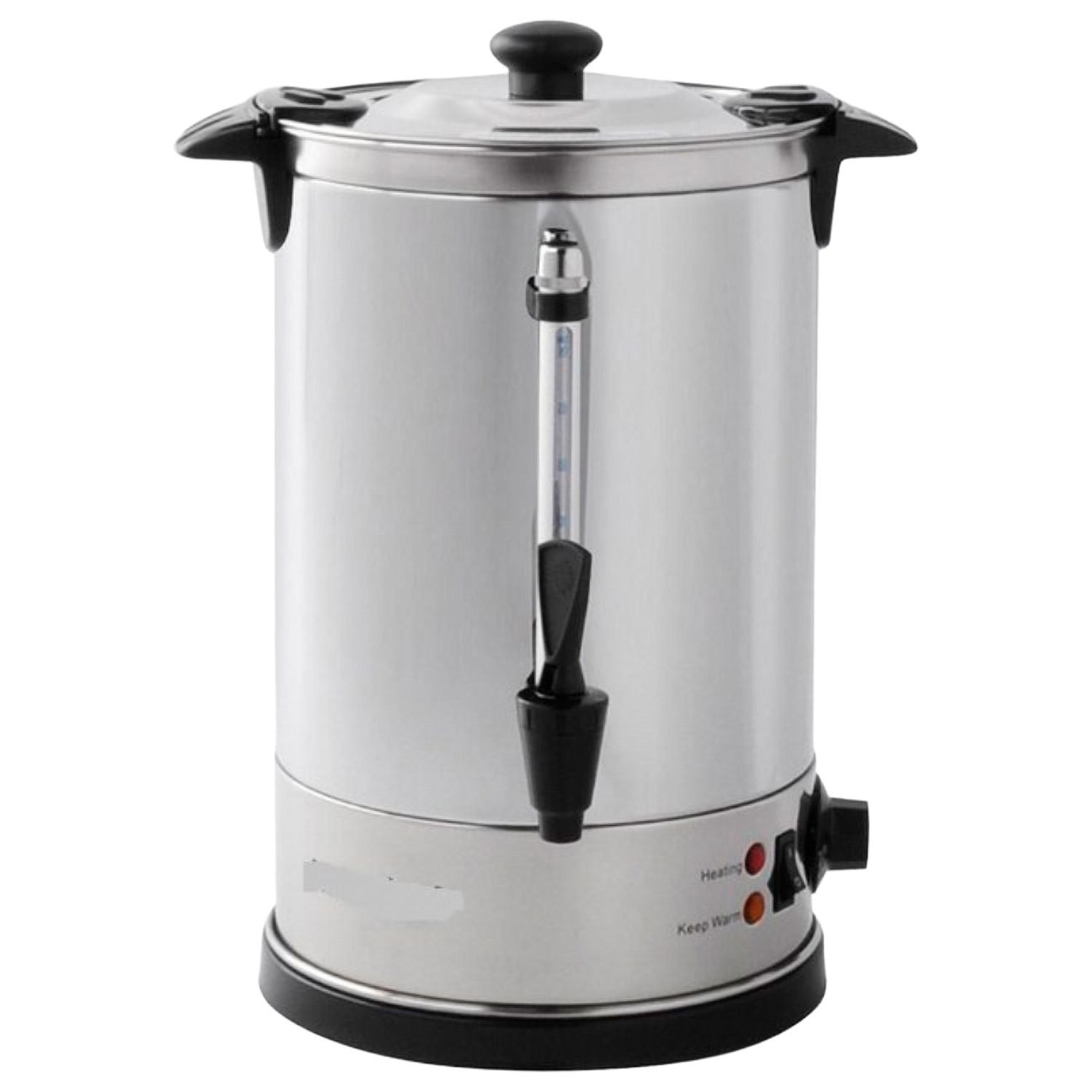 Hamoki Stainless Steel Commercial Manual Fill Water Boiler Double Skin 20 Ltr 501003