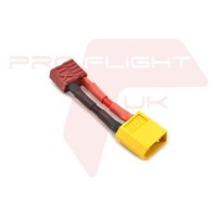 Male XT60 under-over Female Deans Adapter