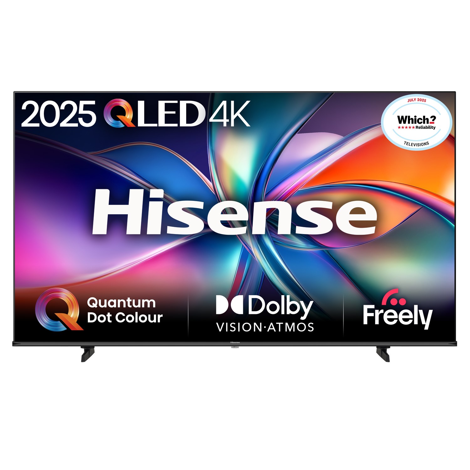 Hisense 65" E7QTUK QLED 4K UHD Smart TV - Charcoal Grey - Image 4