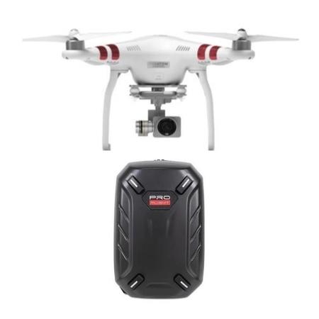 DJI Phantom 3 Standard 2.7K Camera Drone Ready To Fly with Free Hard Shell Backpack