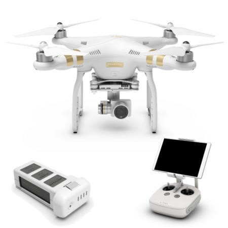 DJI Phantom Professional 4K Drone with Free Hard Shell Backpack
