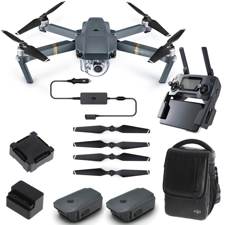 GRADE A1 - DJI Mavic Pro Fly More Combo