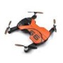 Wingsland S6 4K Foldable Pocket Sized Camera Drone - Orange - With Free Battery 