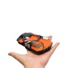 Wingsland S6 4K Foldable Pocket Sized Camera Drone - Orange - With Free Battery 