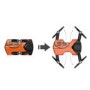 Wingsland S6 4K Foldable Pocket Sized Camera Drone - Orange - With Free Battery 