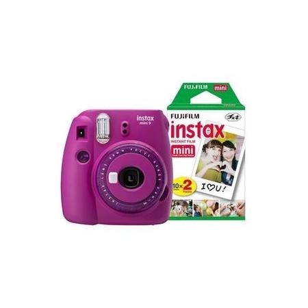Fujifilm Instax Mini 9 Clear Purple + 10 shots