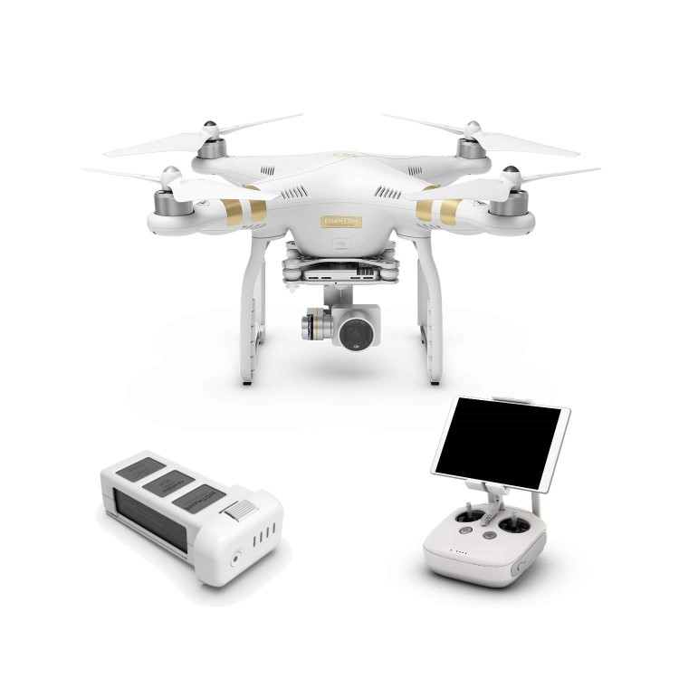 DJI Phantom 3 Professional 4K Drone with Free Hard Shell Backpack 