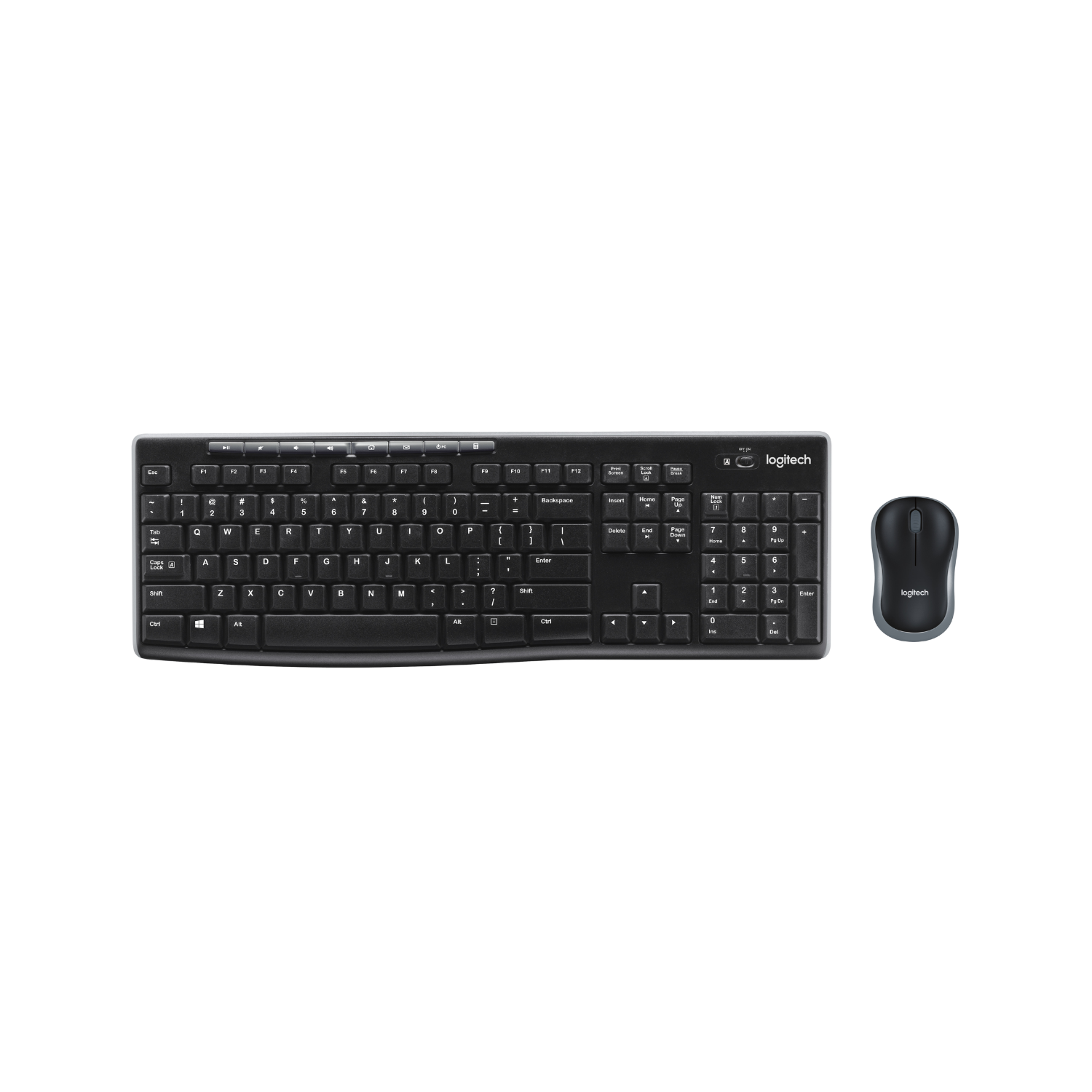 Logitech Mk270 Wireless Keyboard And Mouse Combo Black, Laptops Direct - 920-004523 - Image 33