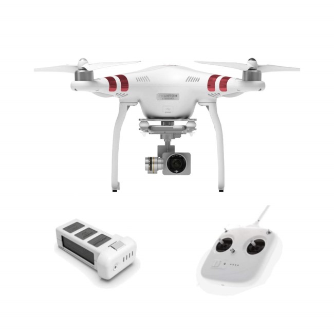Light Use - Minor Consmetic Marks - DJI Phantom 3 Standard Ready To Fly 2.7K QHD Camera Drone With 3 Axis Gimbal Smart GPS Flight Modes & Return To Home