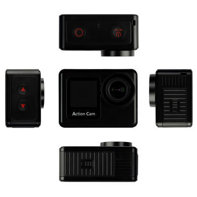 Refurbished electriQ 4K Ultra HD Action Camera in Black