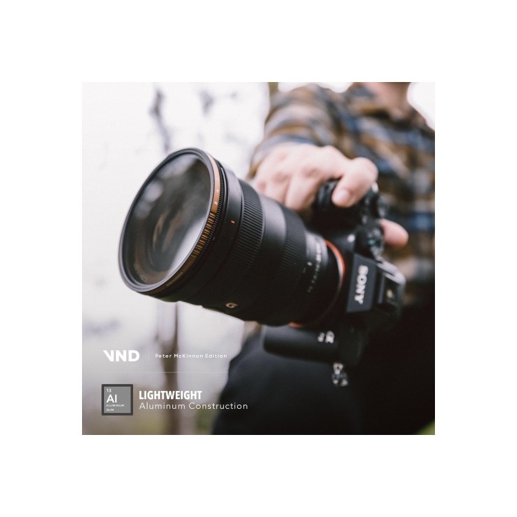 Polar Pro Variable ND 82mm 6-9 Stop Filter - Peter McKinnon Edition