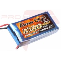 Gens Ace 1000mah 2S 7.4v 25C