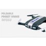 electriQ Foldable Drone - Black