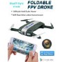 electriQ Foldable Drone - Black