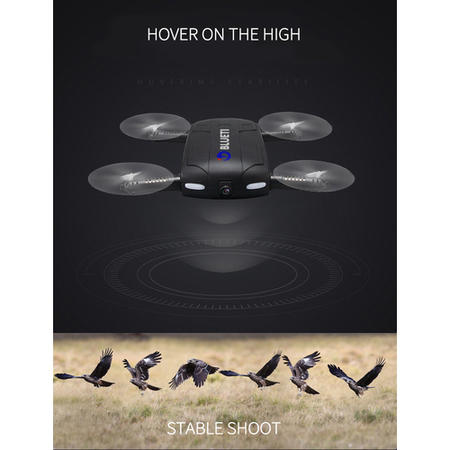electriQ Foldable Drone - Black
