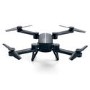 Toy Foldable Mini Drone Wifi 720P with One Key Return and altitude Hold in Black
