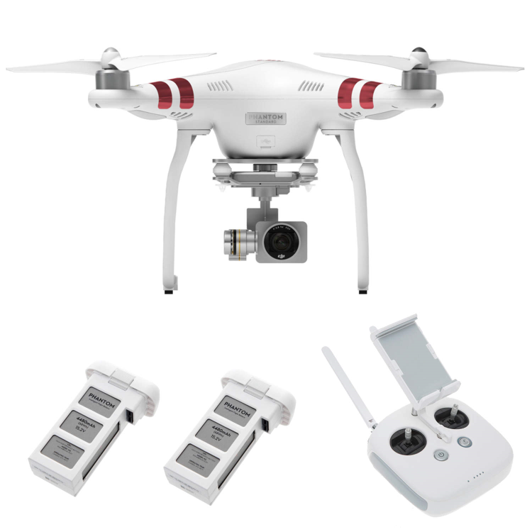DJI Phantom 3 - Standard Edition + Free Spare Battery