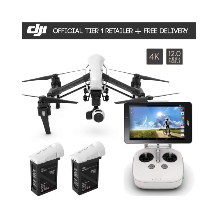DJI Inspire 1 V2 + Free Tablet & TB47 Battery
