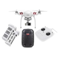 DJI Phantom 3 Standard 2.7K Drone with Extra Battery & Free Backpack