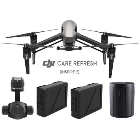 DJI Inspire 2 + Zenmuse X4S - Two Extra Batteries - Charging Hub & DJI Care Refresh For Drone & Camera