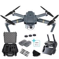 DJI Mavic Pro + Extra Battery - Case - Propellers - Controller Shade - Polar Pro Filters & DJI Care Refresh