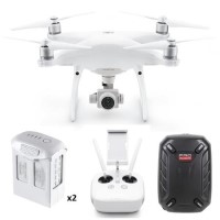 DJI Phantom 4 Pro 4K Drone with Extra Battery & Free Hard Shell Backpack