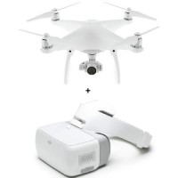 DJI Phantom 4 4K Camera Drone + DJI Goggles