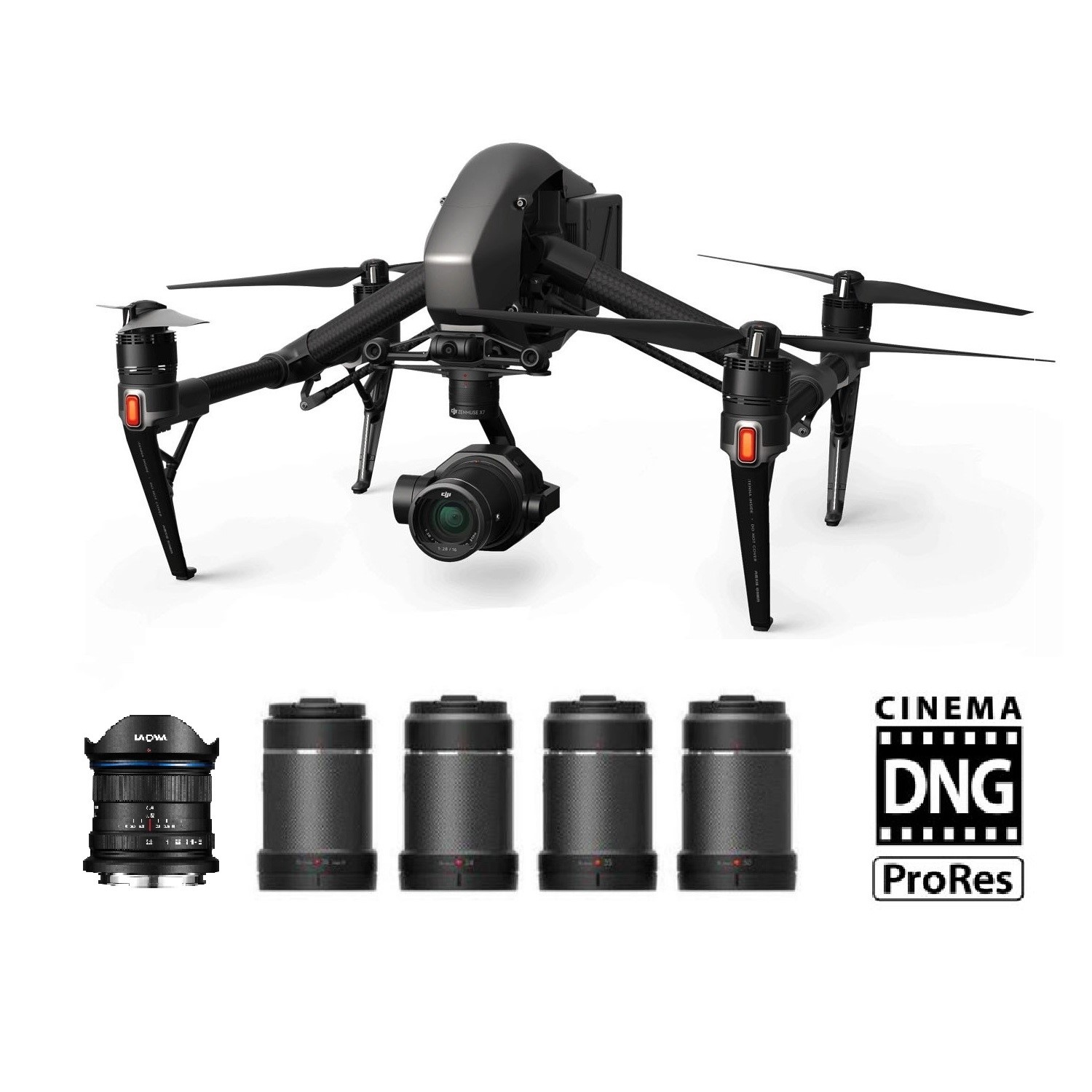 dji inspire 2 with x7