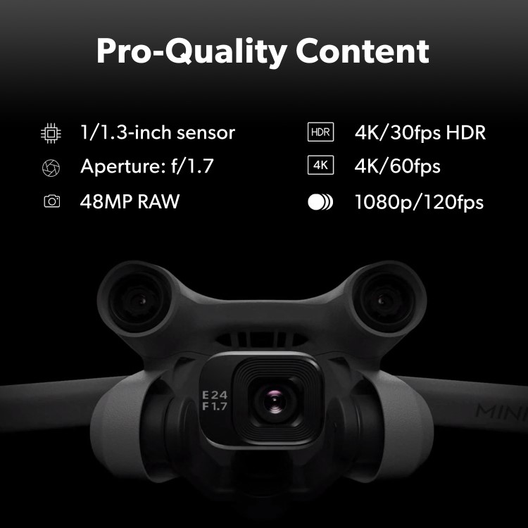Refurbished DJI Mini 3 Pro Drone with RC Controller