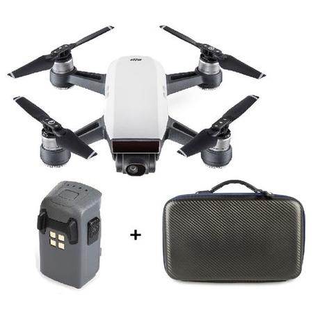 DJI Spark Alpine White with Extra Battery & Free Soft Shell Case