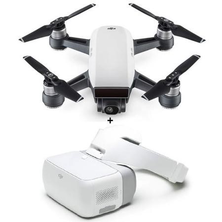 Drone Dji Goggles And Spark DJI Spark Alpine White With Free Soft