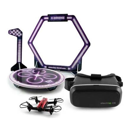 ProFlight Challenger Racing Drone with VR Headset & Obstacles 