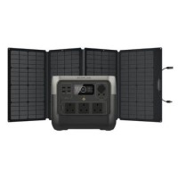 EcoFlow River 2 Pro Power Station 768Wh Portable Power Bank with EcoFlow 160W Portable Solar Panel