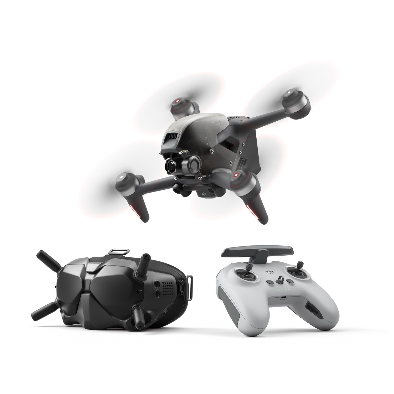 DJI FPV Drone Combo - Black, Silver/Grey