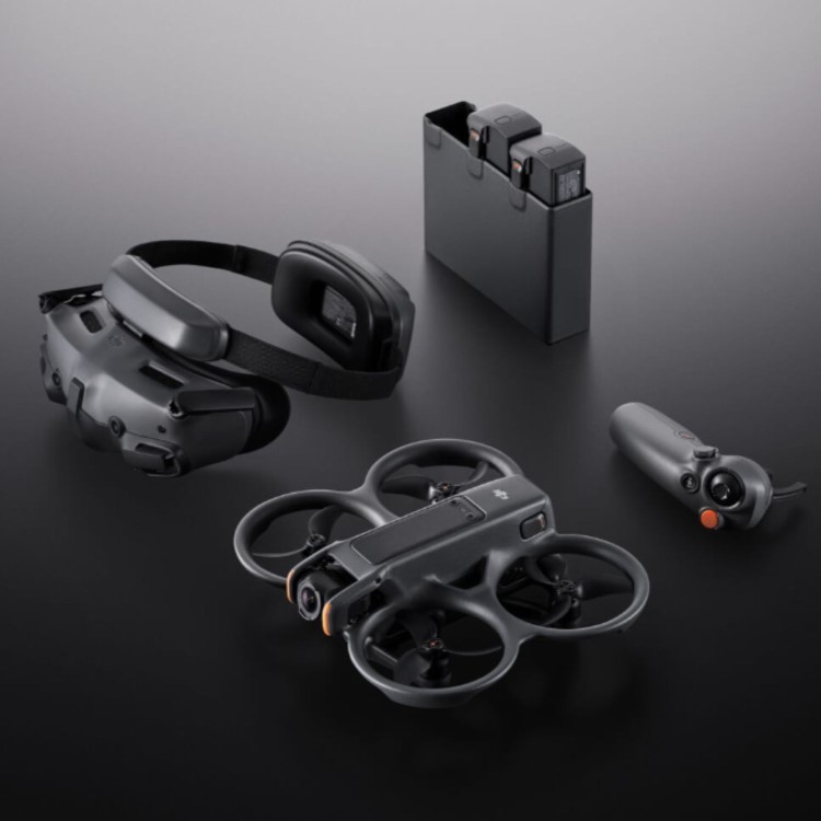 Box Opened DJI Avata 2 Fly More Combo 3 Batteries
