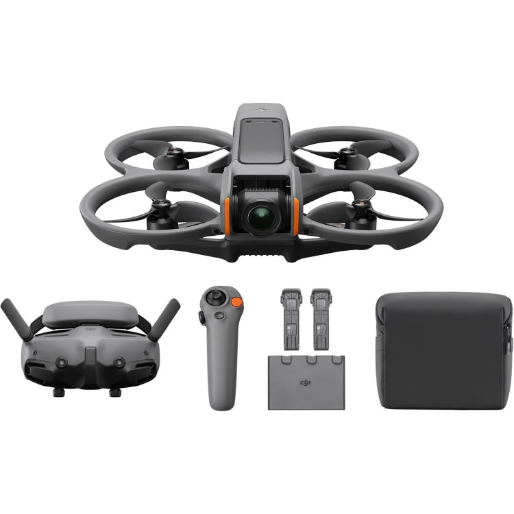 Box Opened DJI Avata 2 Fly More Combo 3 Batteries