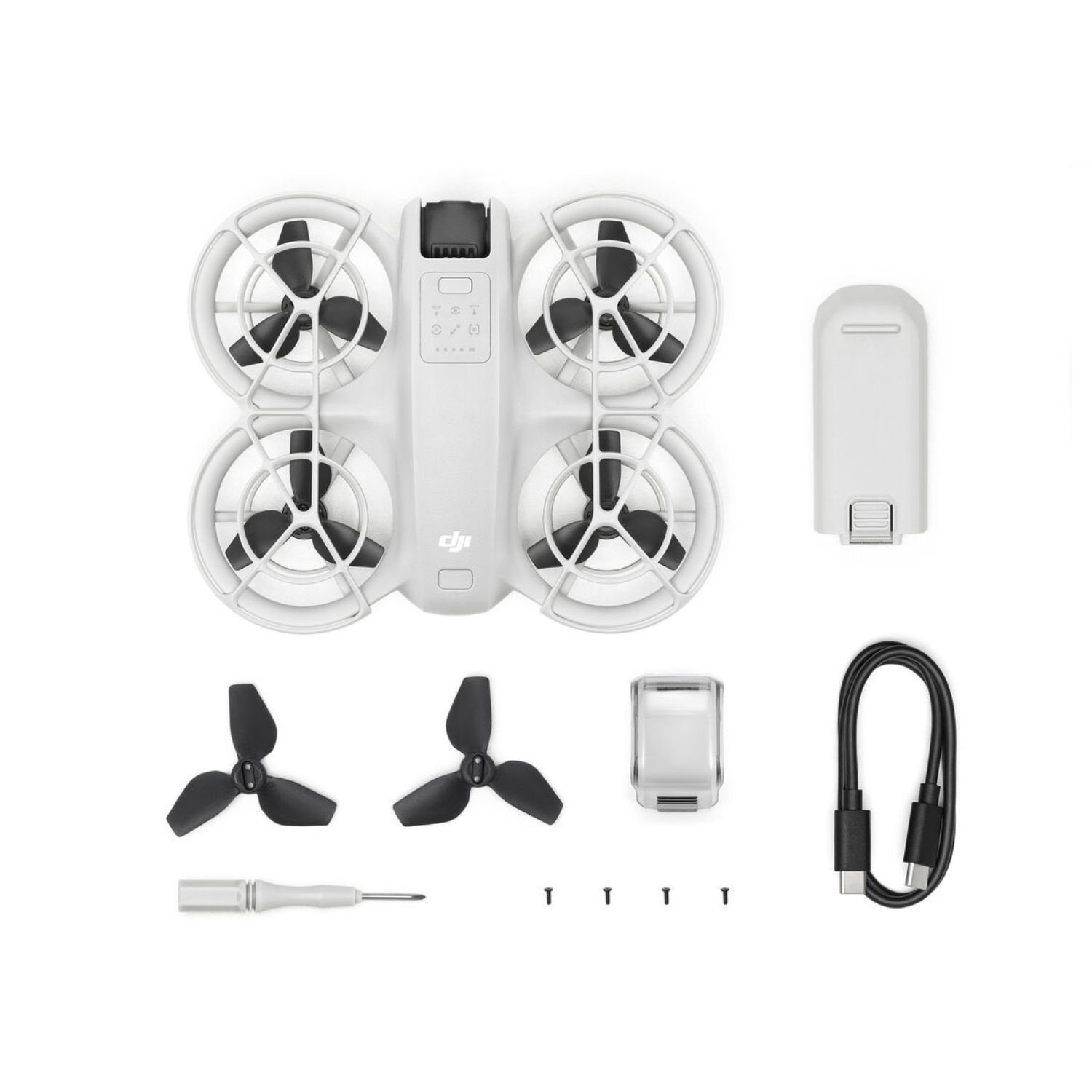 Boîte De Rangement Protection Pour Drone DJI Neo 2 – Avec Compartiments Pour 2 Batteries – PETG Robuste