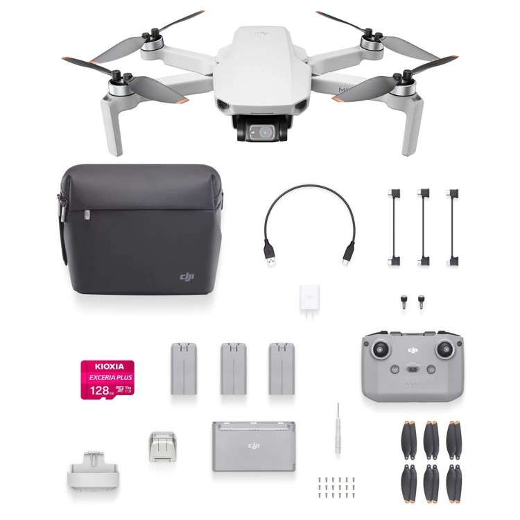 GRADE A1 - DJI Mini 2 Drone Fly More Combo