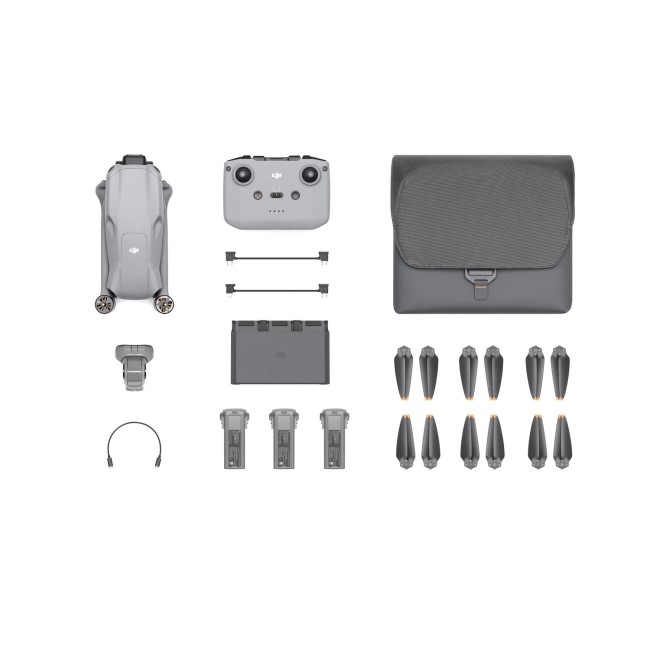 Box Opened DJI Air 3 Fly More Combo RC-N2