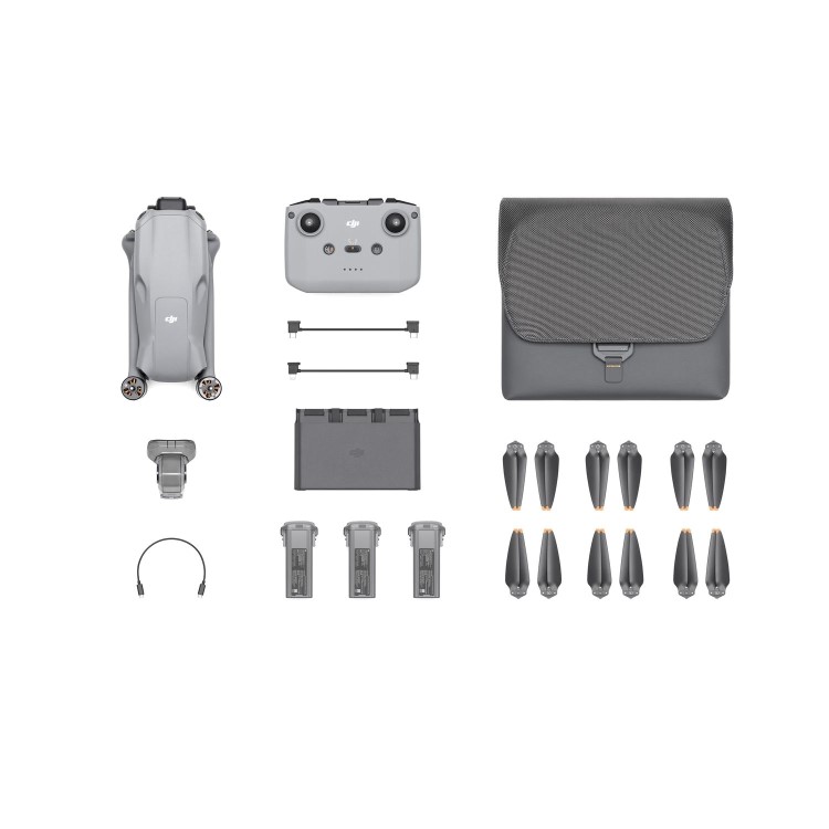 Box Opened DJI Air 3 Fly More Combo RC-N2